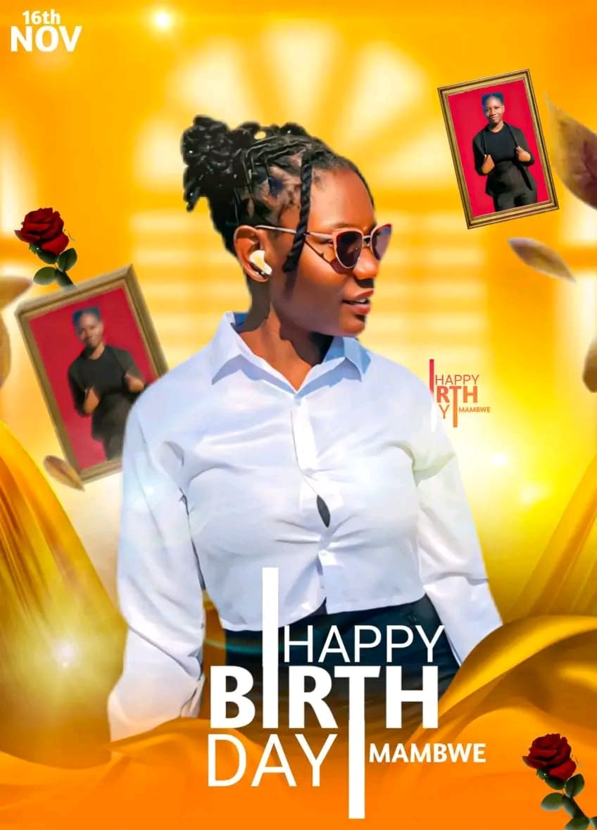 Birthday design for Mambwe