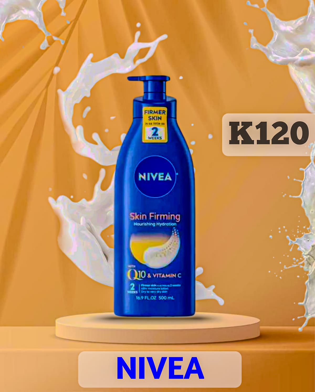 Nivea product advertisement concept
